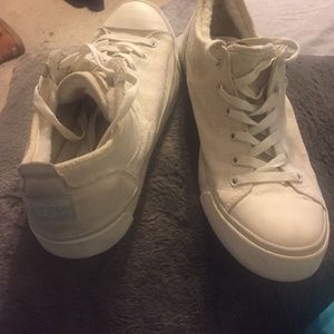 Cream ugg sneakers