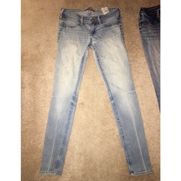 Hollister low rise skinny jeans