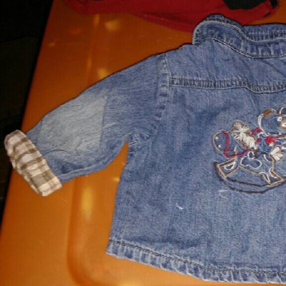 NWOT Koala Baby Sherriff jean jacket 0-3 mos - Picture 3 of 4