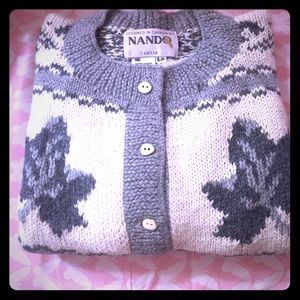 Canadian Made Grey/Beige Sweater