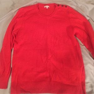 Red/orange sweater