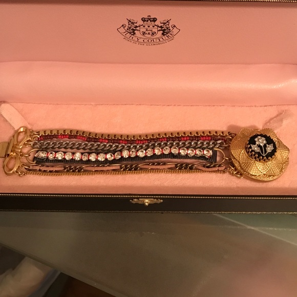 Rare juicy Couture gold bracelet
