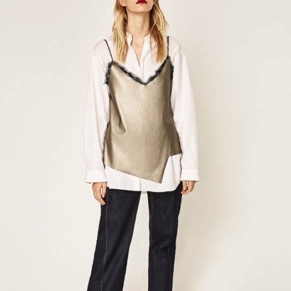 Zara Tops - Zara Strappy Lace Top Zara Tops - Zara Strappy Lace Top