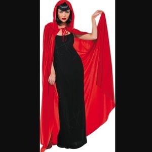 Red costume cape