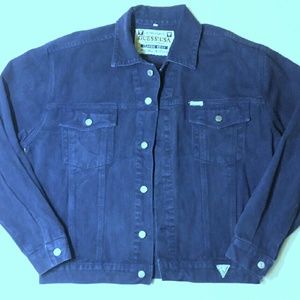 Vintage GUESS Georges Marciano Denim Jean Jacket