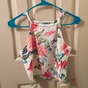 Floral Crop Top