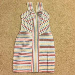 Fitted Bandage dress Size SM