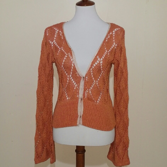 CAbi Embroidered Snap Closure Cardigan
