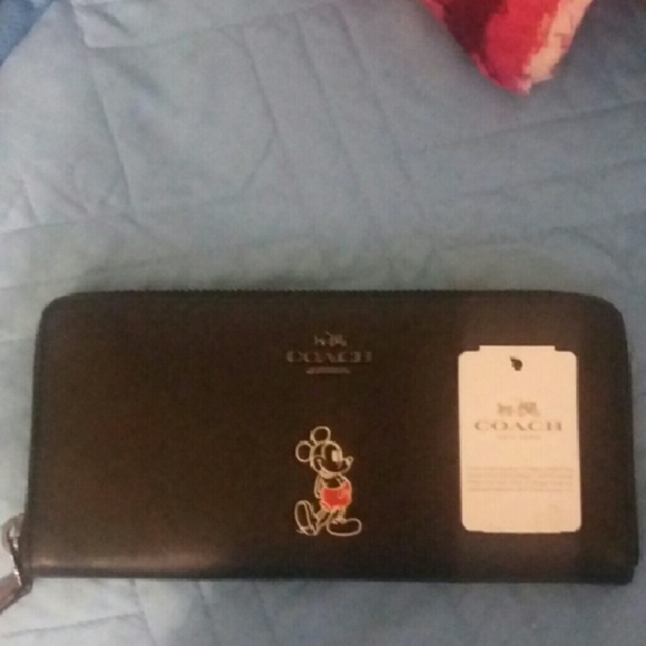 coach Mickey edition wallet