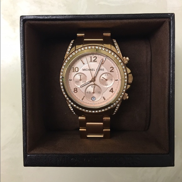 Rose Gold Michael Kors Watch