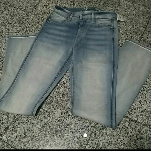 7 for all mankind light wash jeans 27