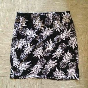 Pineapple Pencil Skirt