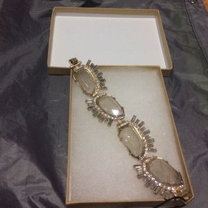 Banana Republic costume jewelry latch bracelet