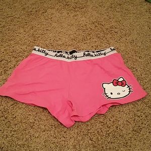 Hello Kitty PJ shorts