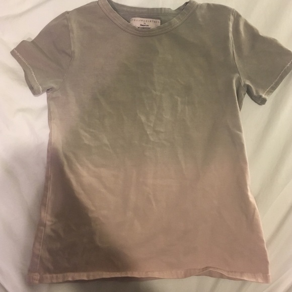 ombre short sleeve shirt