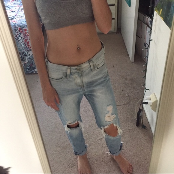 Hollister boyfriend jeans