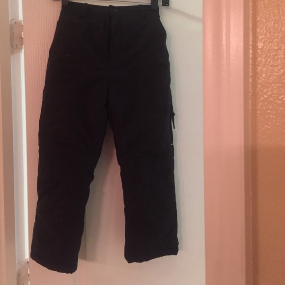 Kids ski pants.