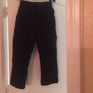 Kids ski pants.