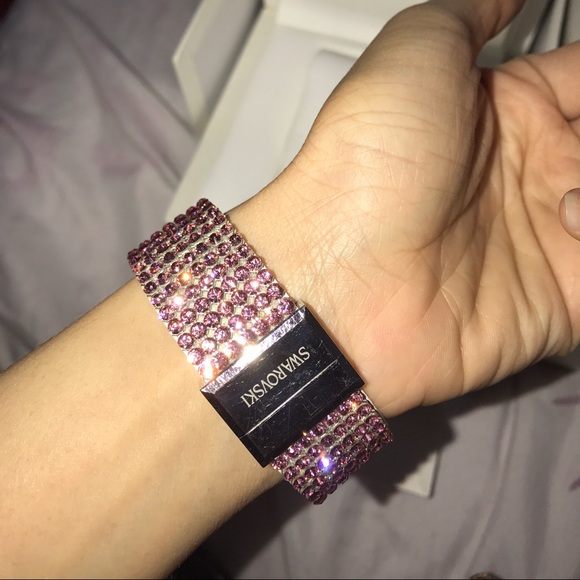 Swarovski pink watch