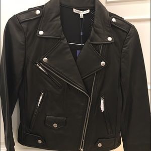 Rebecca Minkoff Wes Moto Leather Jacket
