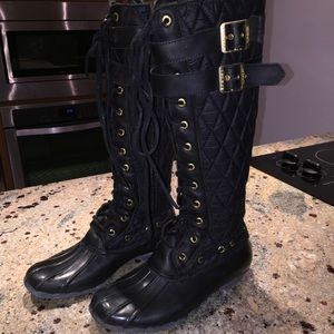 Sperry top sister lace up duck boot