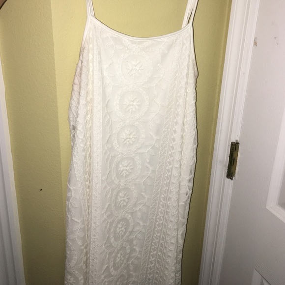 white dress