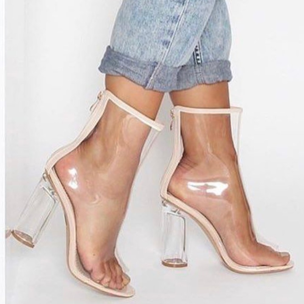 Transparent Booties