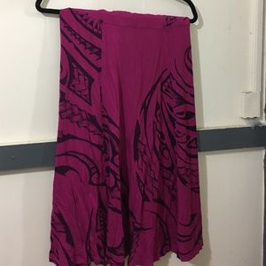 Wahine Toa Maxi Skirt