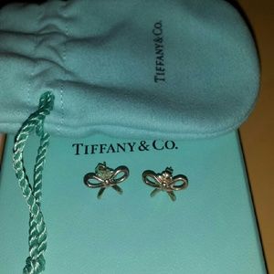 Tiffany & Co bow earrings