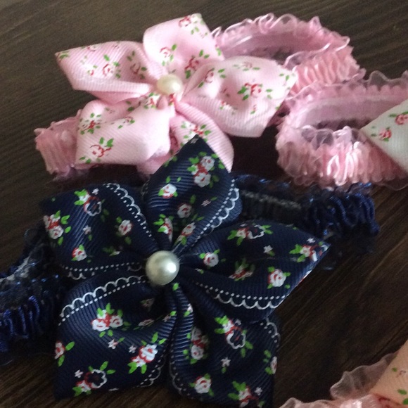 🚨 10 for $20 SALE !! Girls Floral Stretch Headband - Picture 3 of 4