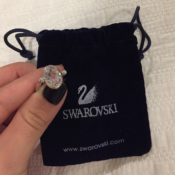 New Swarovski ring size 6
