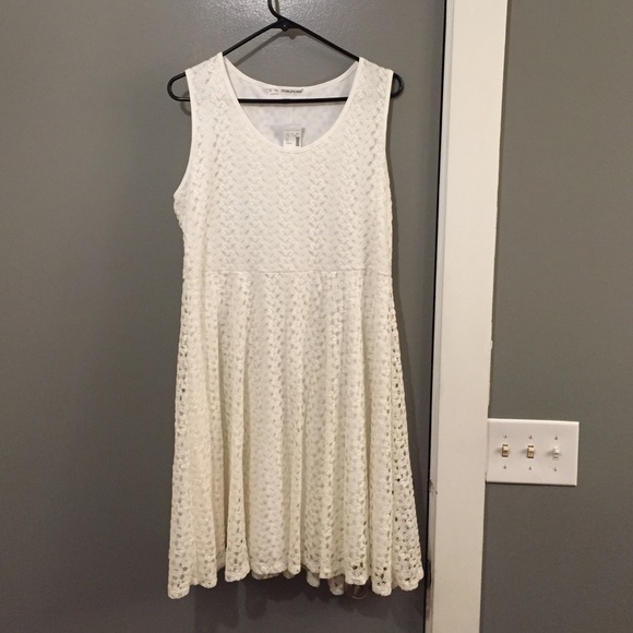 Maurices white dress