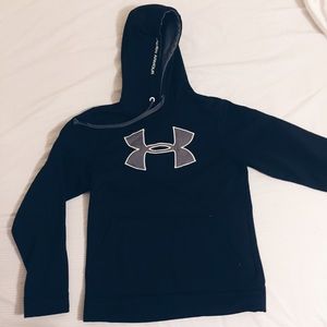 Small black under armour hoodie