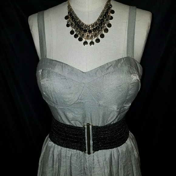 F21 Gray dress - Picture 2 of 4