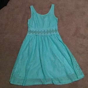 NWOT Blue Sleeveless Dress