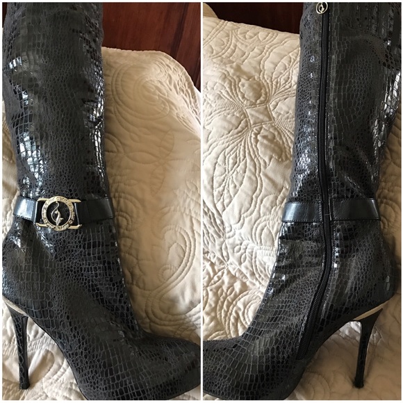 Baby Phat SnakeSkin Style Boots