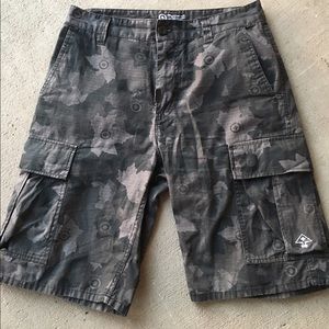 LRG Lifted Research Group Camo Mens Shorts 32