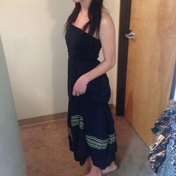 Free People Strapless Maxi Dress - Picture 2 of 4