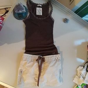 Super Cute and Flattering! Wet Seal 3 Mini Skirt.