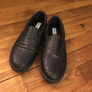 Faux Snake Skin Sneaker