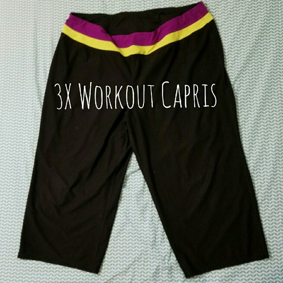 3x athletic capris