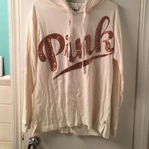 Victoria Secrets Hoodie with sequins