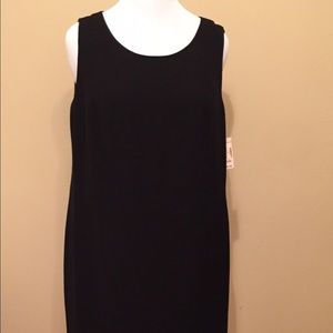 Jones Studio Black Sheath Dress