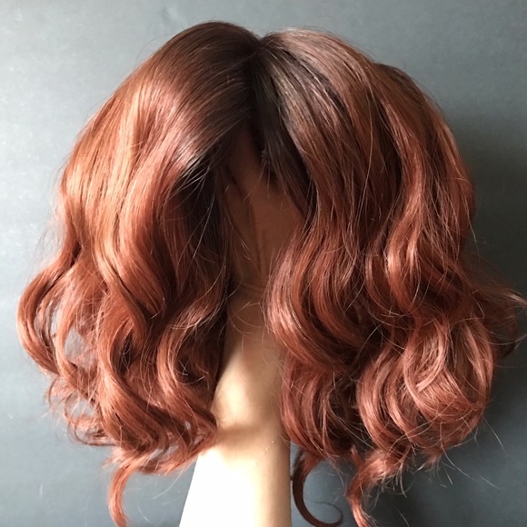 Flirty Auburn Ombré Wig