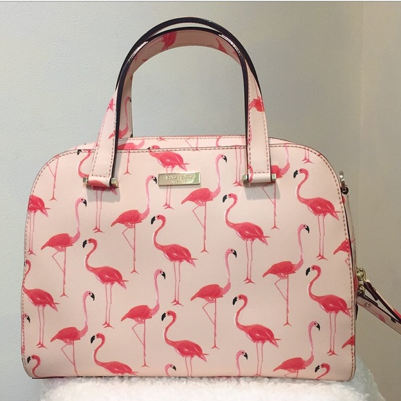 kate spade flamingo purse