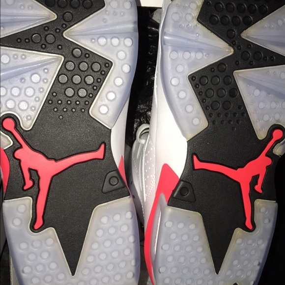 Mens Air Jordan Retro 6 VI Tinker Hatfield White Infrared 23  Air Jordan Retro 6 \