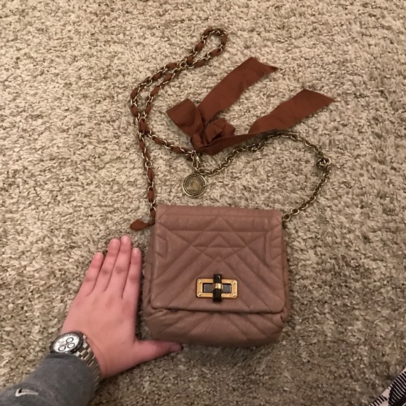 Lanvin Happy Classic Minipop Lambskin Bag - Picture 1 of 4