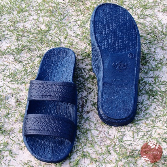 Pali Hawaii Jandals - Navy Blue - Picture 1 of 4