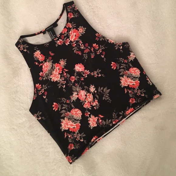 FLORAL CROP TOP