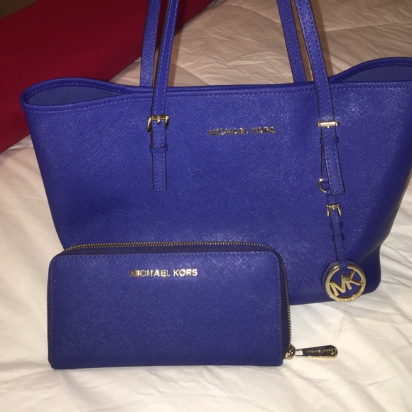 MK tote & matching wallet
